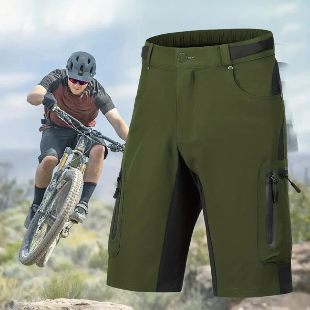 TrailBlazer Cargo Shorts – Ultimate Comfort for Biking Adventures | ribuella