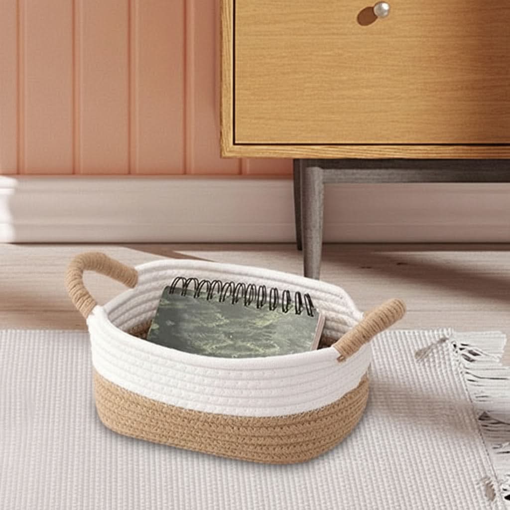 Stylish Storage Basket with Multifunctional Woven Design | ribuella