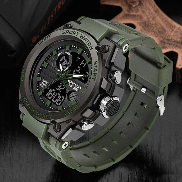 Tactical Edge Men's Watch: The Ultimate Daily Companion | ribuella