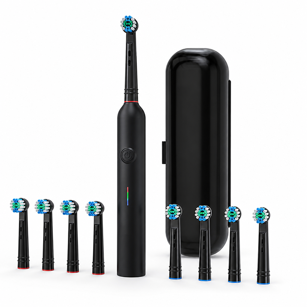 USB Rechargeable IPX7 Electric Toothbrush (8 Brush Heads) | ribuella