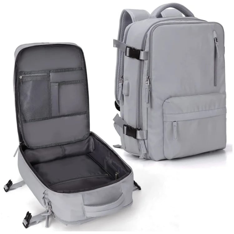 Stylish 35L Travel Backpack for Women - Water-Resistant & Secure | ribuella