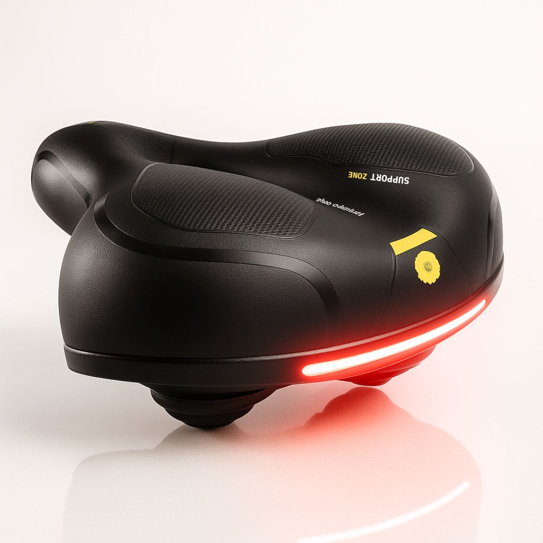 Ultimate Comfort Bike Seat for All Riders with Shock Absorption | ribuella