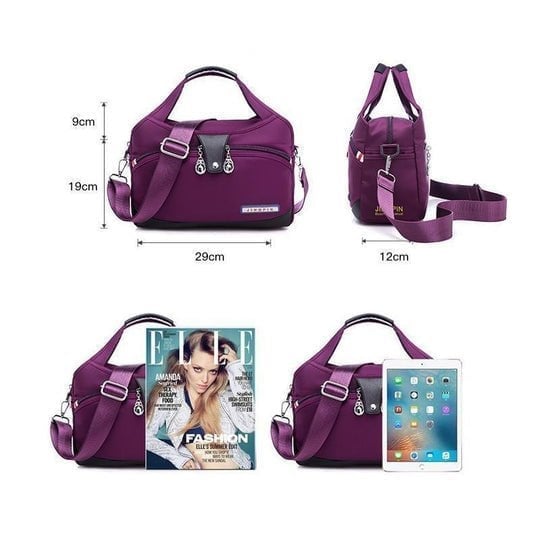 SentriGuard Crossbody Bag | Walk Boldly Anywhere with Unbreakable Security and Seamless Organization | ribuella