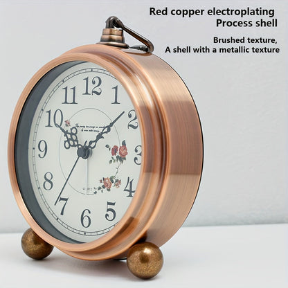 Timeless European-Style Silent Desk Clock for Peaceful Spaces | ribuella