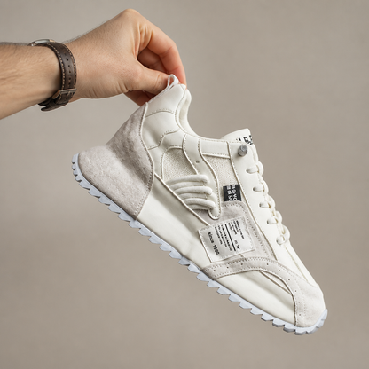 StridePro – Heritage Retro Runner Sneakers with Mesh & Suede Blend | ribuella