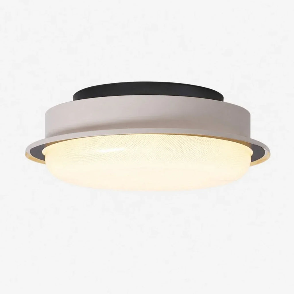 Retro Flush Mount Ceiling Light - Full Spectrum Ra 97 Color Accuracy