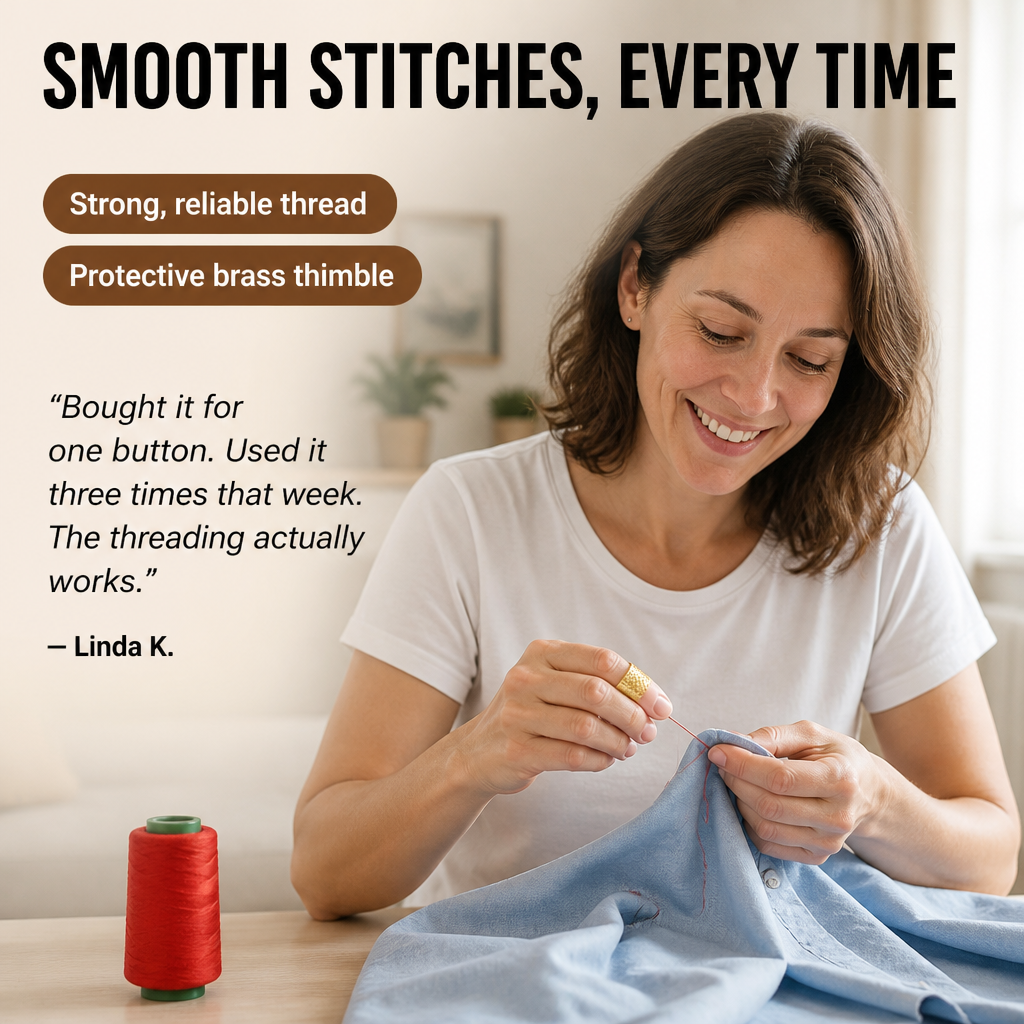 StitchMastery | Repara botones, dobladillos y costuras descosidas en menos de dos minutos | ribuella