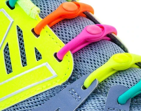 Set de 12 cordones elásticos de silicona sin necesidad de atarlos | ribuella