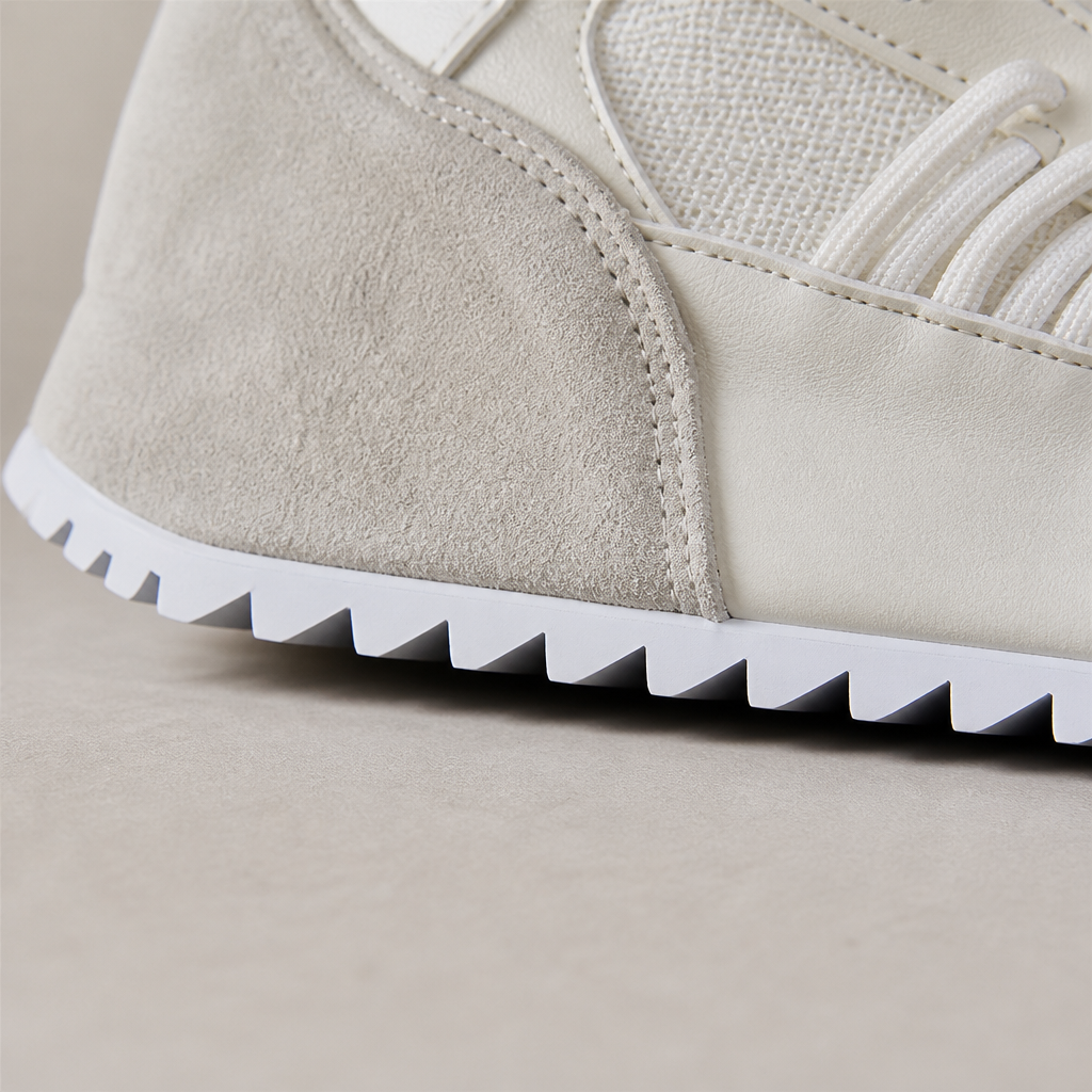 StridePro – Heritage Retro Runner Sneakers with Mesh & Suede Blend | ribuella
