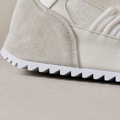 StridePro – Heritage Retro Runner Sneakers with Mesh & Suede Blend | ribuella