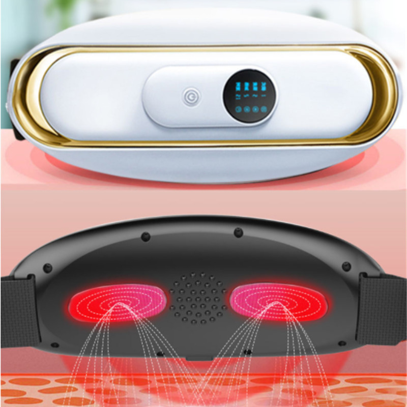 Cordless Electric Waist Shaping Massage Belt Vibration And Heat