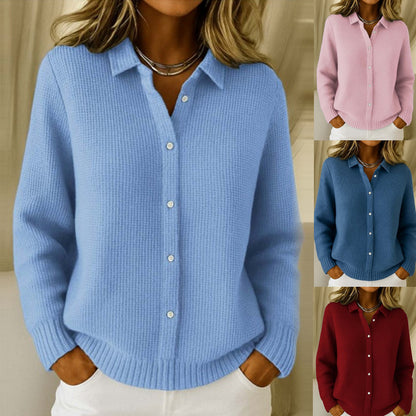 Pull Col Revers Élégant