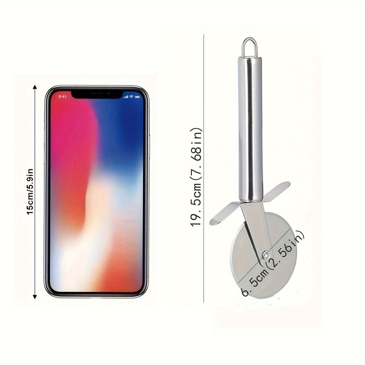 Rotella tagliapizza in acciaio inox | ribuella