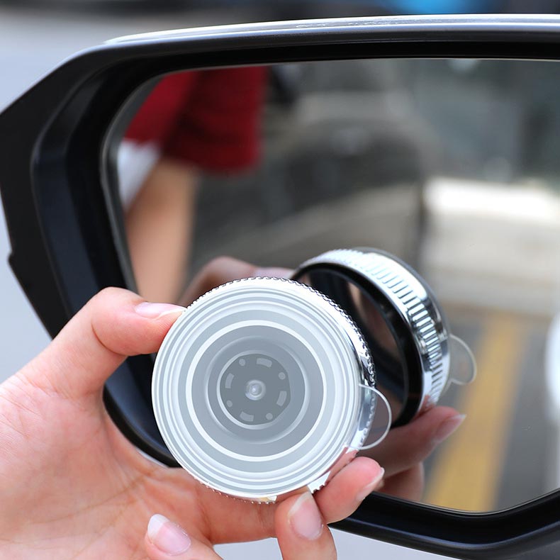 Lot de 2 miroirs d'angle mort réglables à 360° pour rétroviseurs latéraux de voiture | ribuella