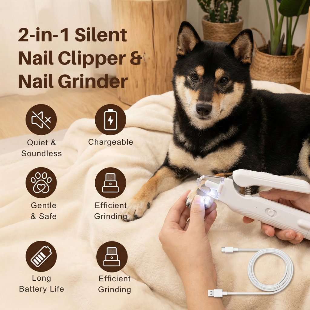SereniPaws | Calma al instante a tu cachorro con un cuidado de uñas silencioso y sin estrés | ribuella