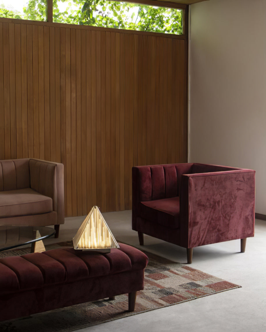 Fragment Table Lamp Modern Triangle Geometry Integrated Led Lighting