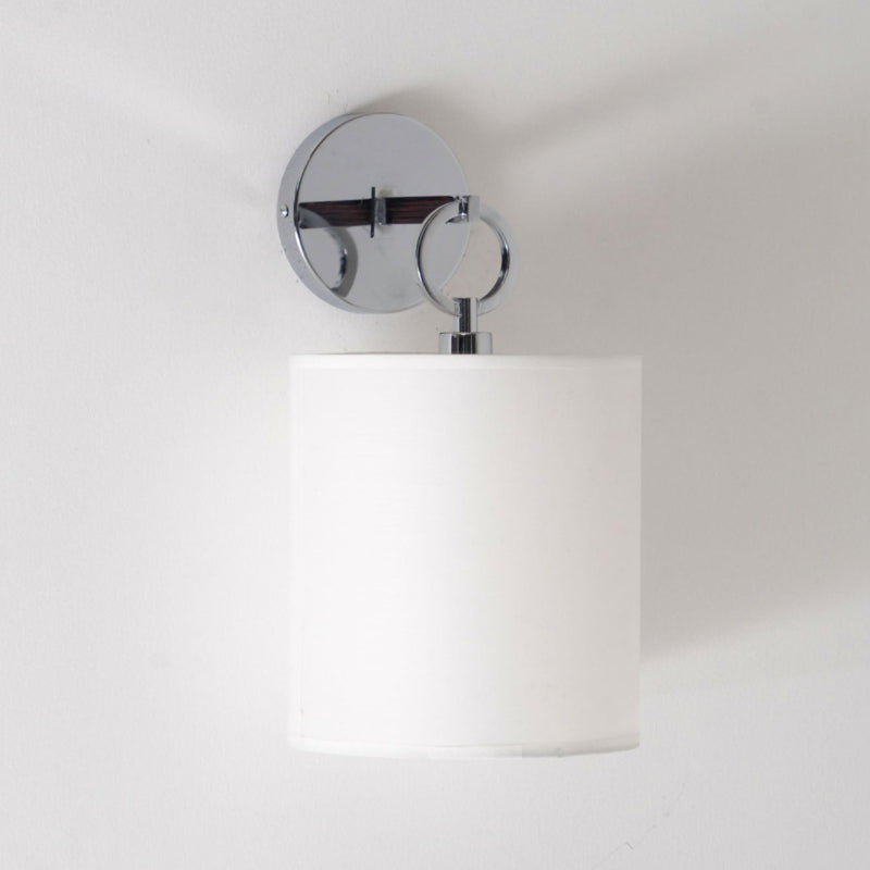 Full Circle Wall Sconce, Sculptural Ring Shade, Soft Ambient Lighting