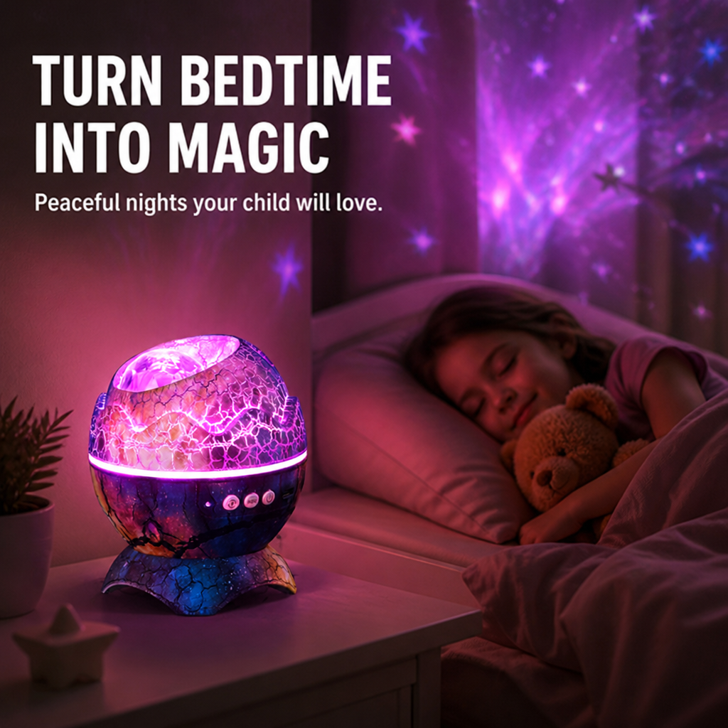 StarryLux | Convierte las batallas a la hora de dormir en noches mágicas, tranquilas y llenas de dulces sueños | ribuella
