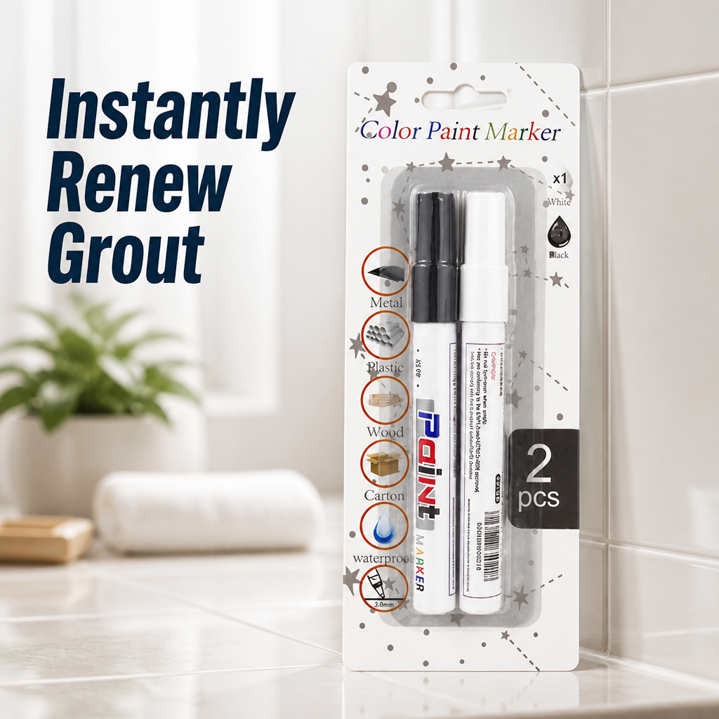 RevitaLine | Instantly Bring Your Grout Back to Life with Waterproof Precision | ribuella