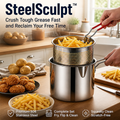 SteelSculpt | Rychle si poraďte s odolnou mastnotou a získejte zpět svůj volný čas | ribuella