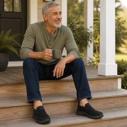 StrideEase – Padded Slip-On Walkers with Airy Mesh Upper | ribuella