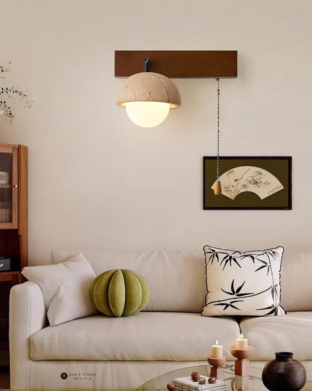 Gabin Wall Lamp, Minimalist Hardwired Fixture, AC 110V G4 Socket Base