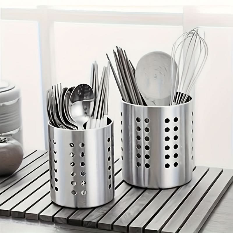 Utensil Holder Cylinder for Organized Kitchen Storage | ribuella