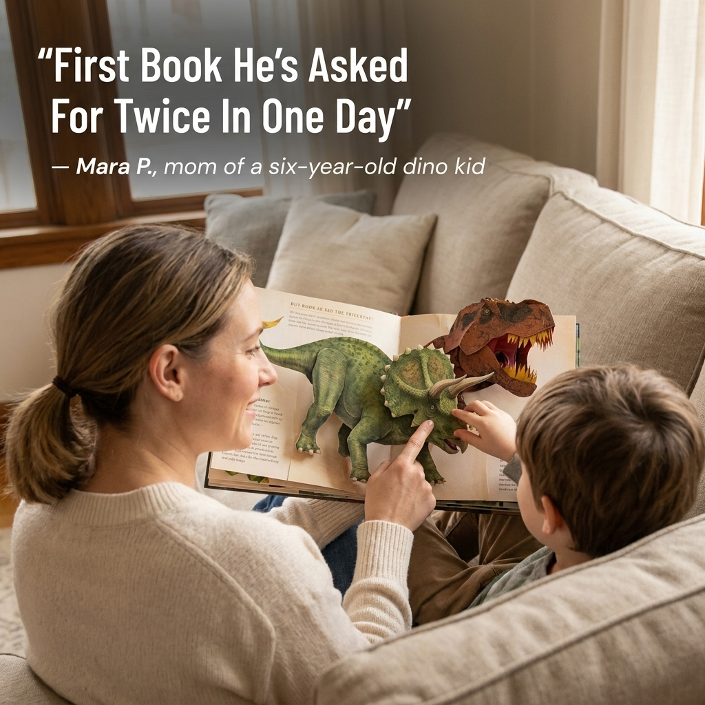 RexQuest | Keep Your Dino-Loving Kid Reading Until The Book Wears Out | ribuella