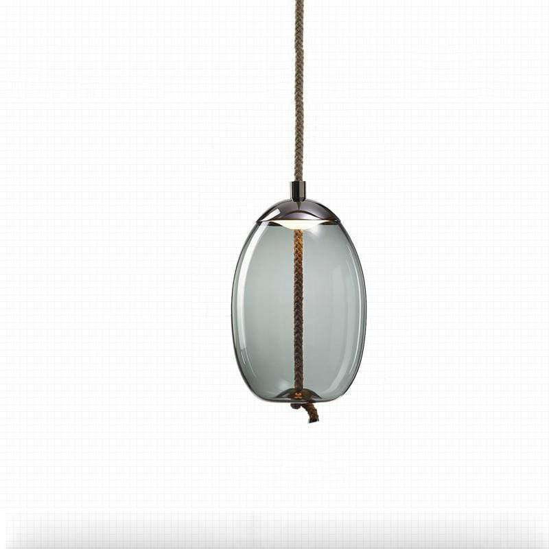 Valentina nordisk LED-pendel — dekorativt glas