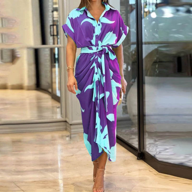 Robe Longue Fleurie Éclatante