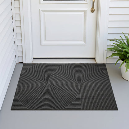 Stylish Non-Slip Geometric Entryway Mat for Your Home | ribuella
