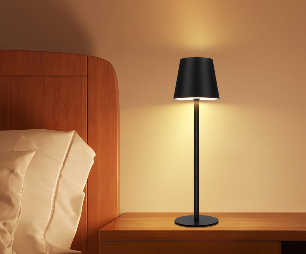 Lampă tactilă LED portabilă și reîncărcabilă, cu lumină ambientală modernă