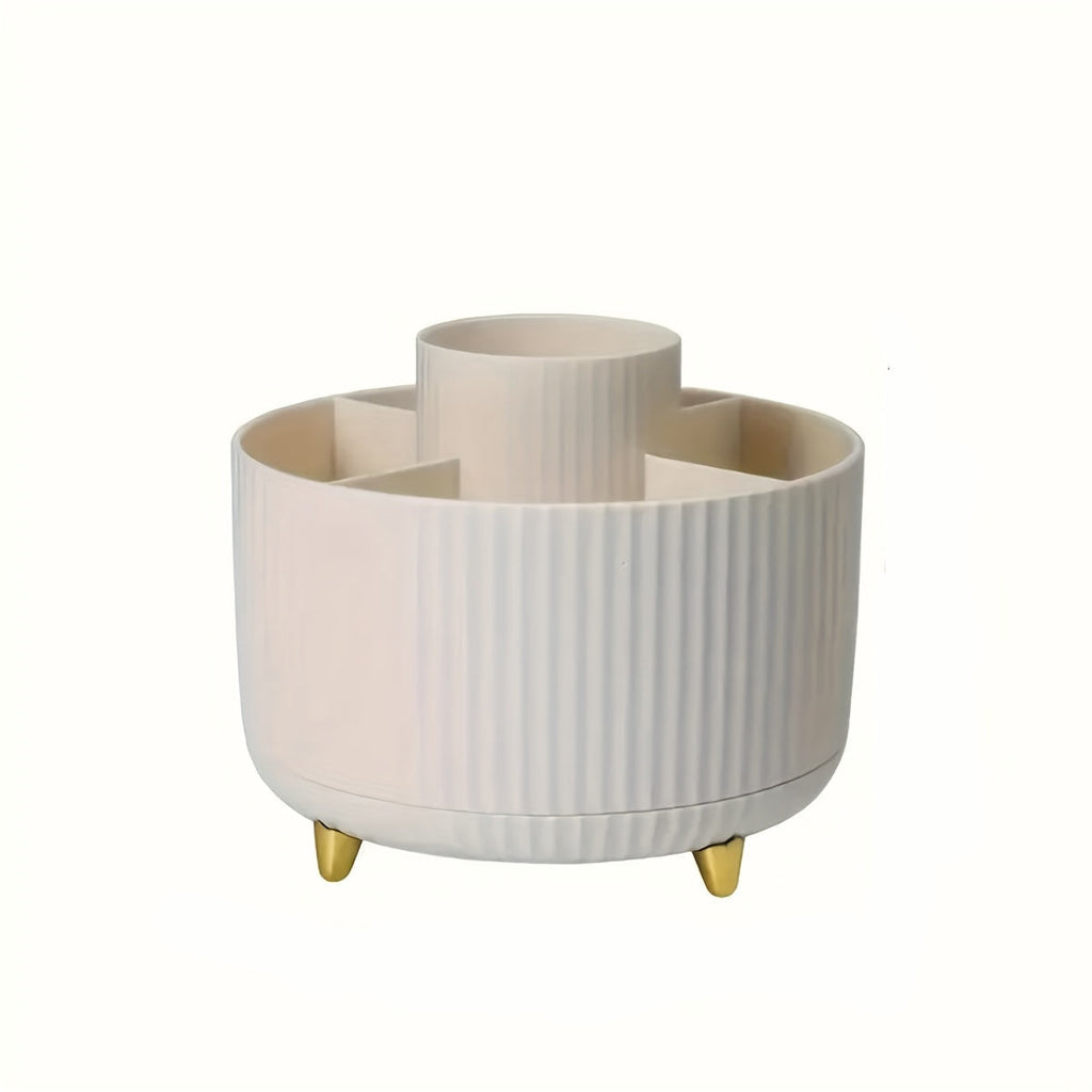 RevolveStyle - 360° Rotating Makeup Organizer with 5 Compartments | ribuella