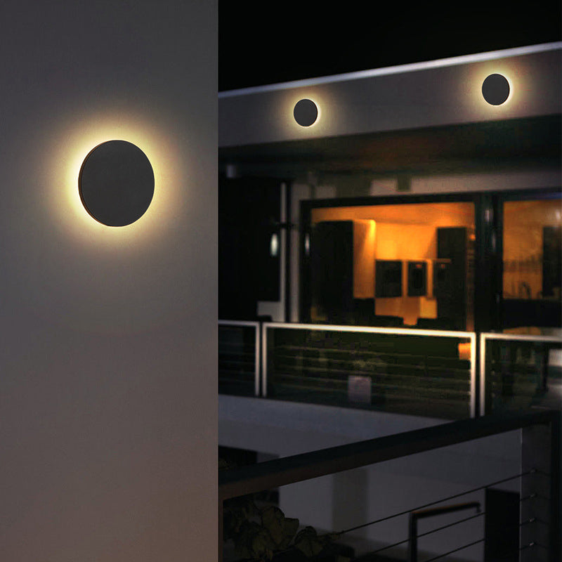 Lampă de perete LED pentru exterior, aplică cu iluminare dublă în sus și în jos