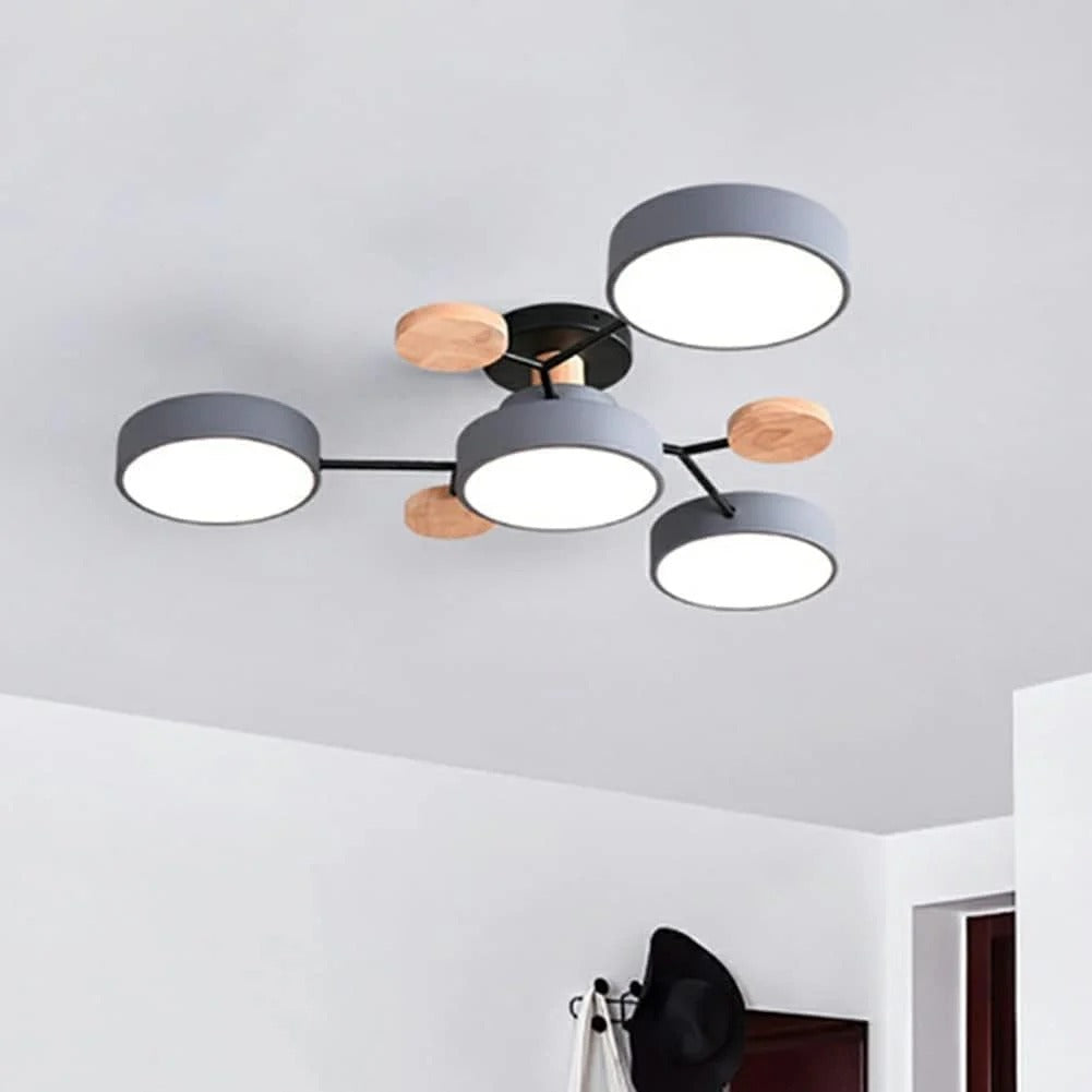 Flush Mount LED Ceiling Light — Streamlined Modern Silhouette