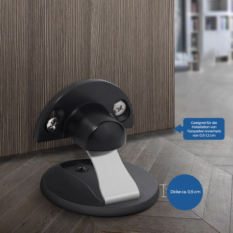 Stainless Steel Door Stopper with Invisible Magnetic Design | ribuella