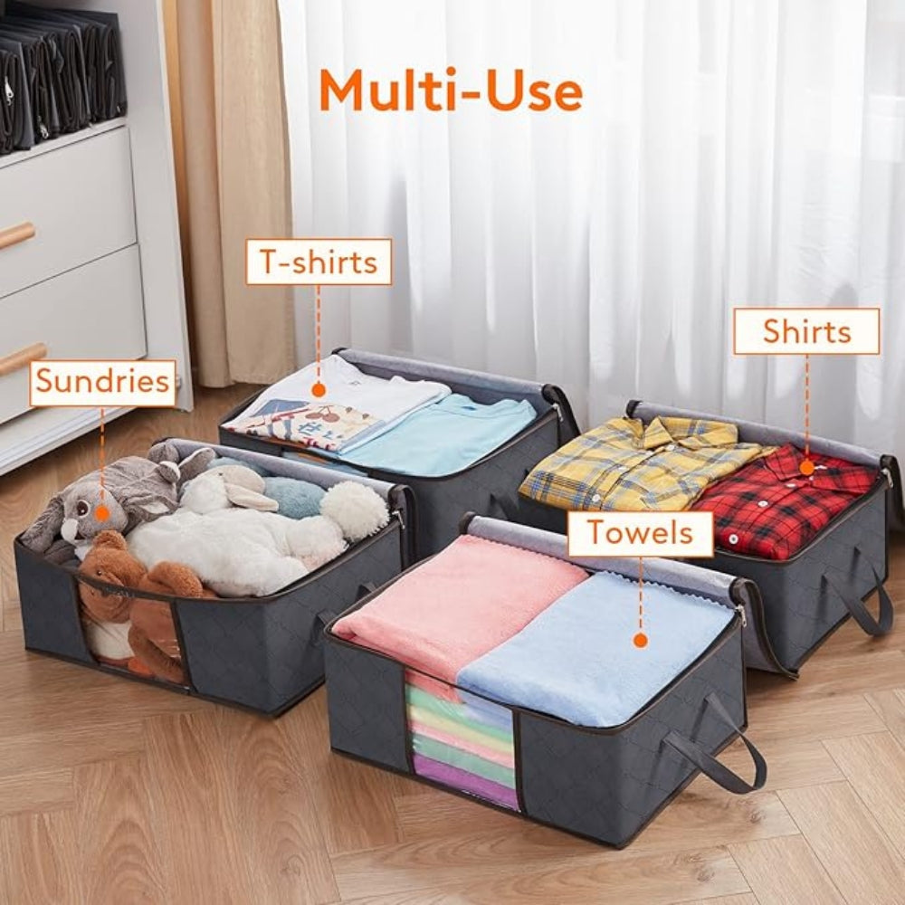 Grande housse de rangement pour armoire anti-poussière - design pliable