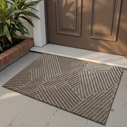 Stylish Non-Slip Geometric Entryway Mat for Your Home | ribuella