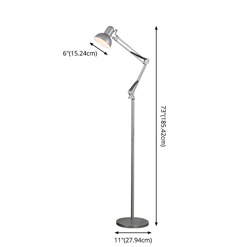 Lampadaire pliant Morandi en métal, disponible en plusieurs couleurs