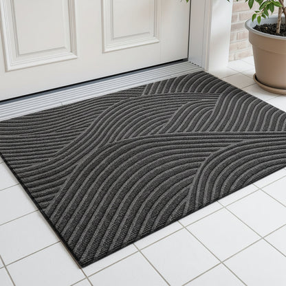 Stylish Non-Slip Geometric Entryway Mat for Your Home | ribuella