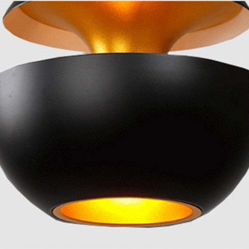 LumaNova svartvit LED-pendellampa med elegant silhuett