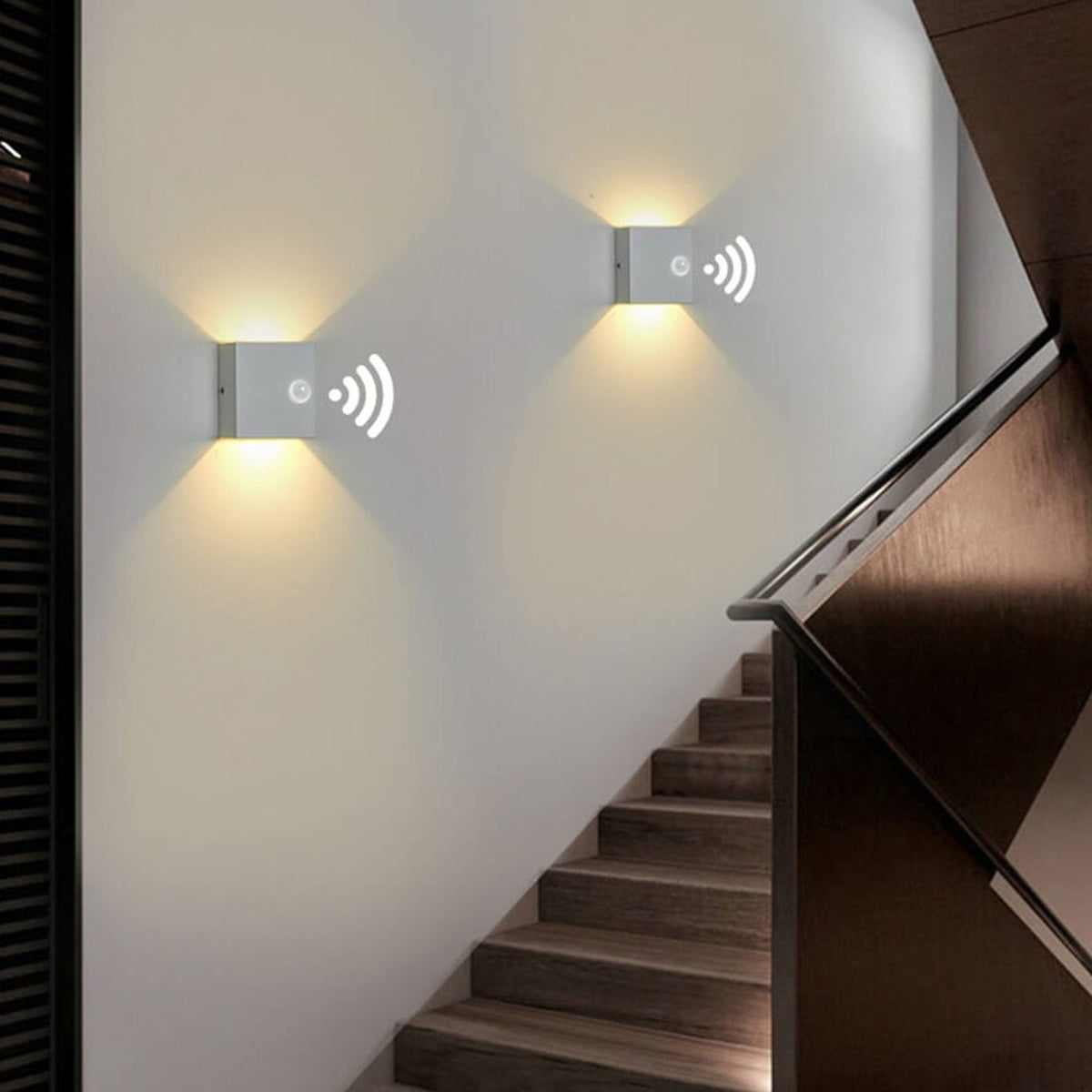 LED-wandlamp voor buiten met bewegingssensor en instelbare lichtsterkte
