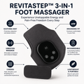 RevitaStep 3-in-1 Foot Massager | Experience Unstoppable Energy and Pain-Free Freedom Every Step | ribuella