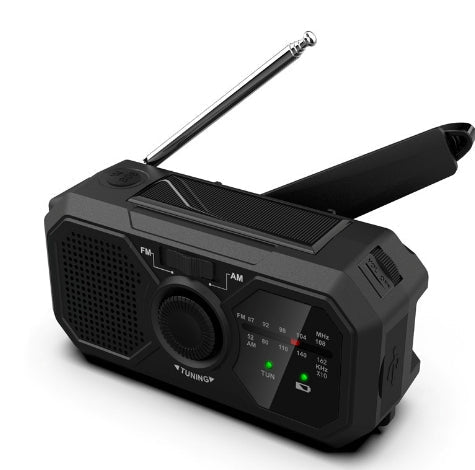 Ultimate Survival Radio – Solar and Hand Crank Power | ribuella