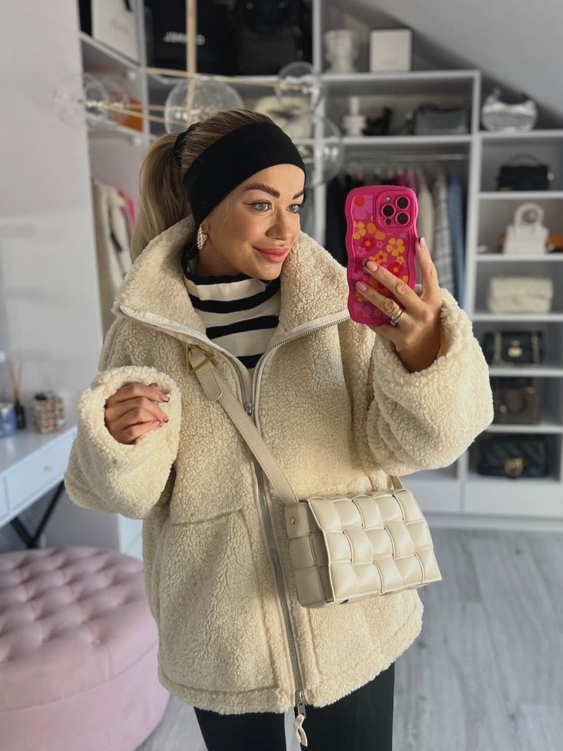 Manteau Col Roulé Moumoute