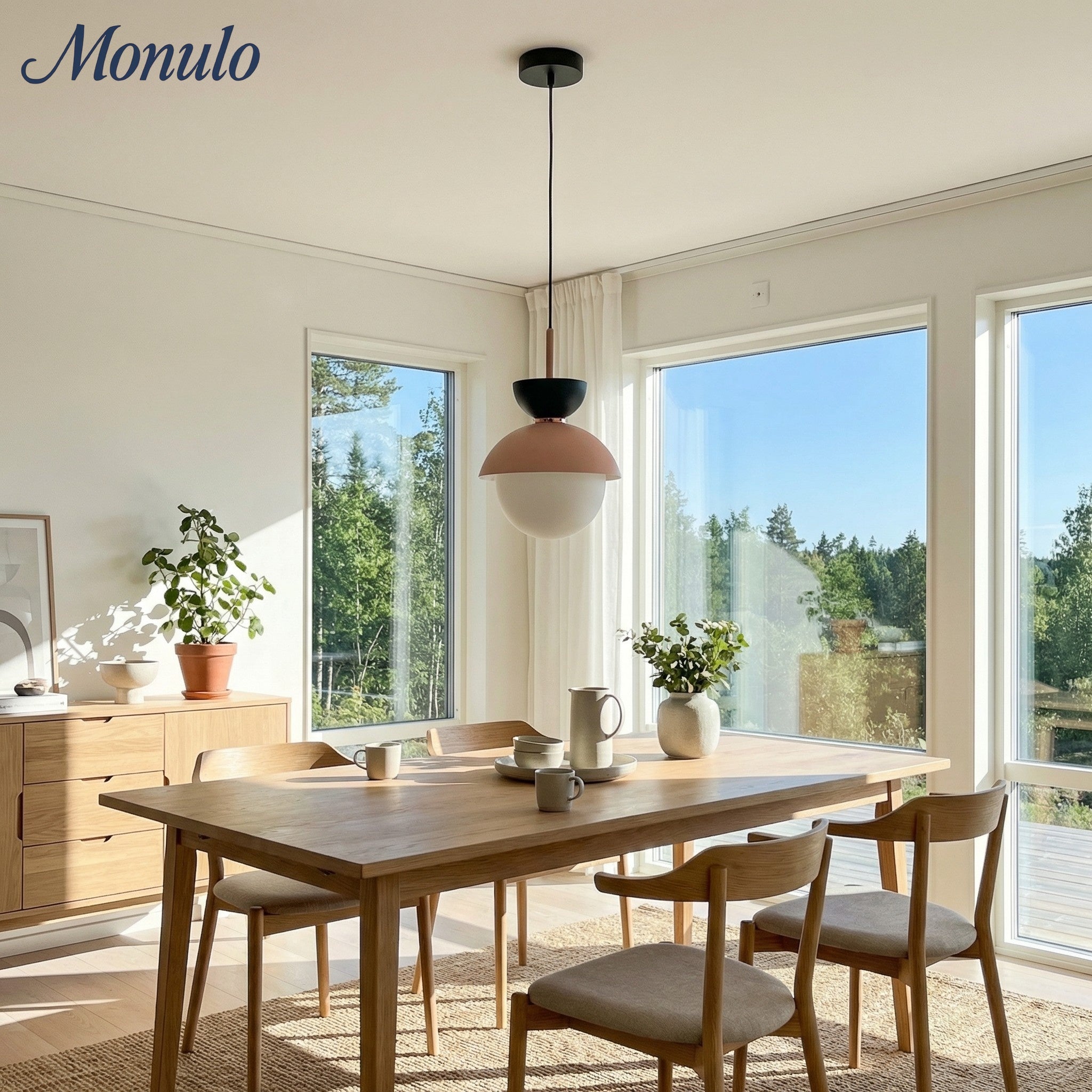 Frovela Minimalist Nordic Macaron Pendant Lamp — Rounded Form And Clean Surfaces