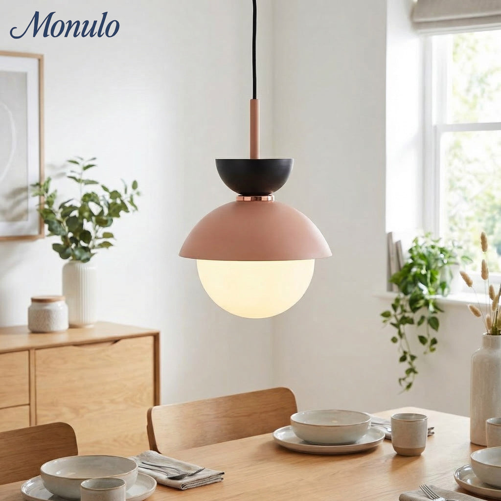 Frovela Minimalist Nordic Macaron Pendant Lamp — Rounded Form And Clean Surfaces