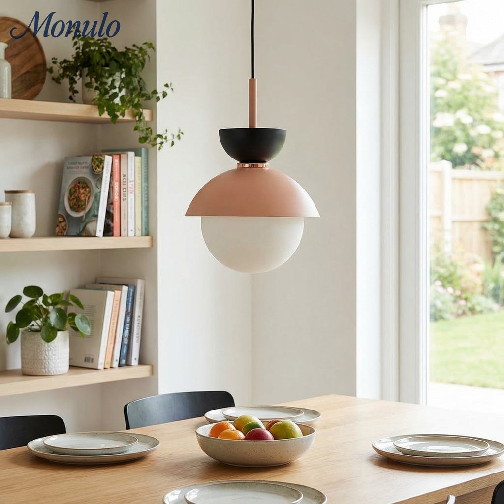 Frovela Minimalist Nordic Macaron Pendant Lamp — Rounded Form And Clean Surfaces