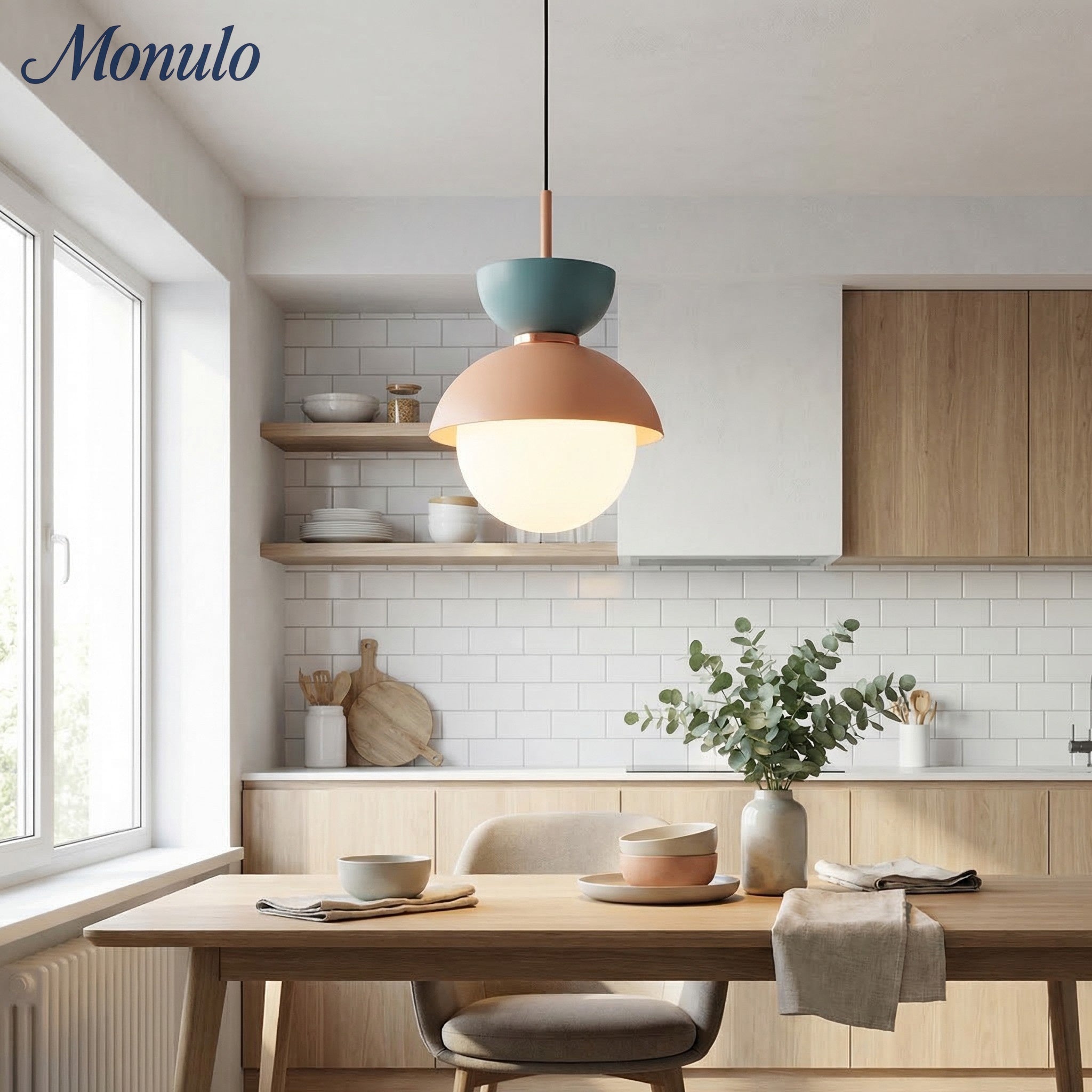 Frovela Minimalist Nordic Macaron Pendant Lamp — Rounded Form And Clean Surfaces