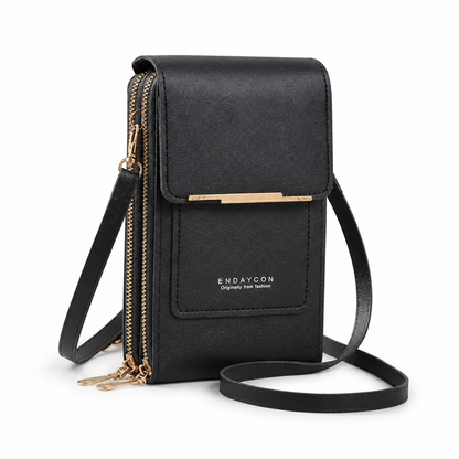 Touchscreen Window Front-Pocket Crossbody Bag | ribuella